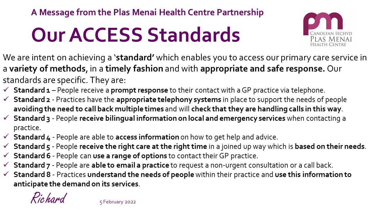 access standards